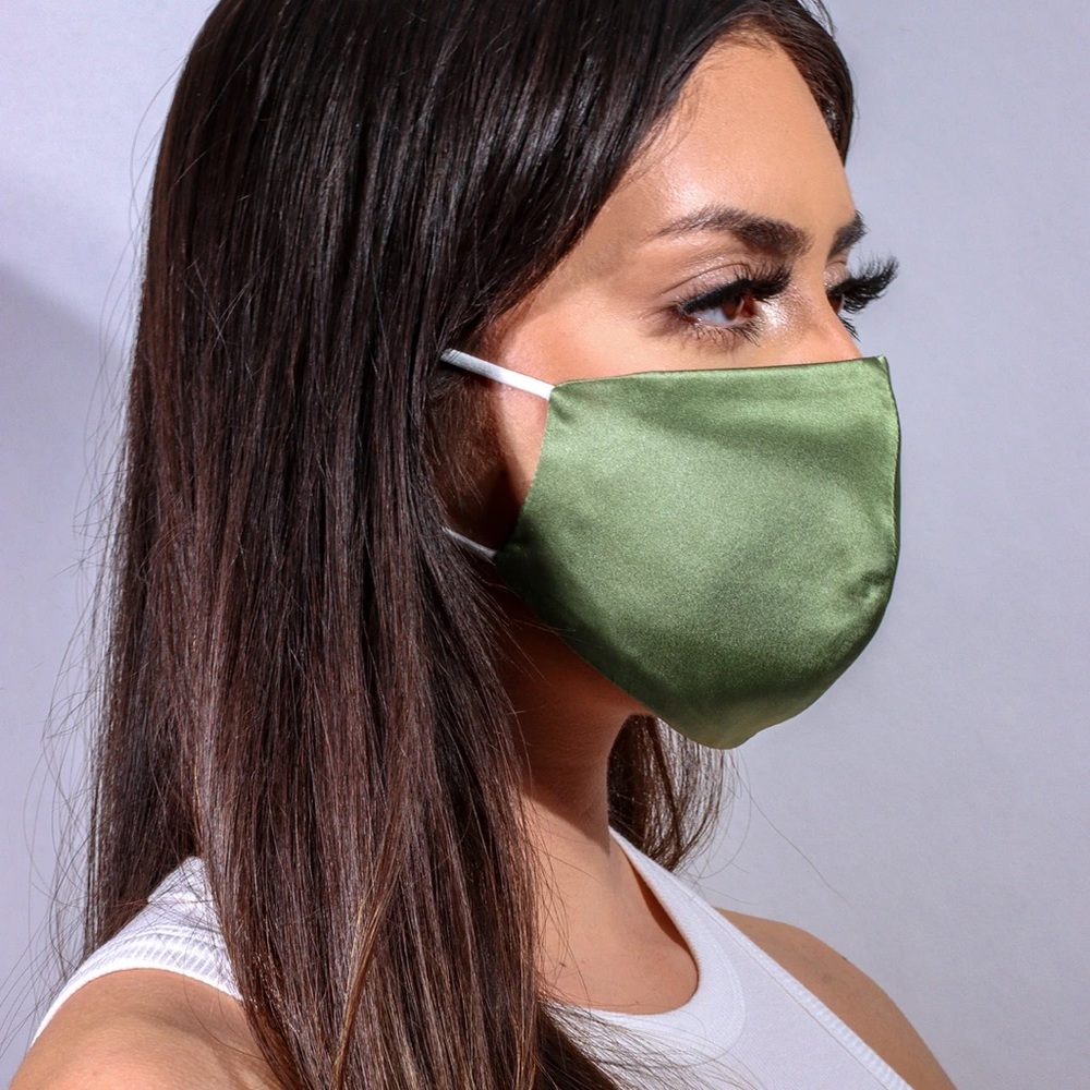 Caution to Wind Silk Face Mask - NEW